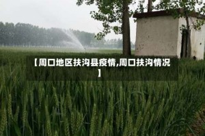 【周口地区扶沟县疫情,周口扶沟情况】