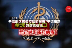 宁德地区感染疫情的报表/宁德市新冠病毒情况