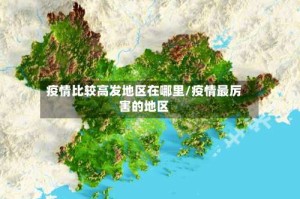 疫情比较高发地区在哪里/疫情最厉害的地区