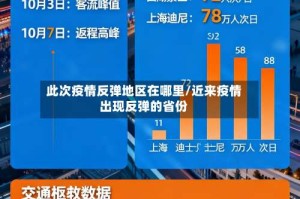 此次疫情反弹地区在哪里/近来疫情出现反弹的省份