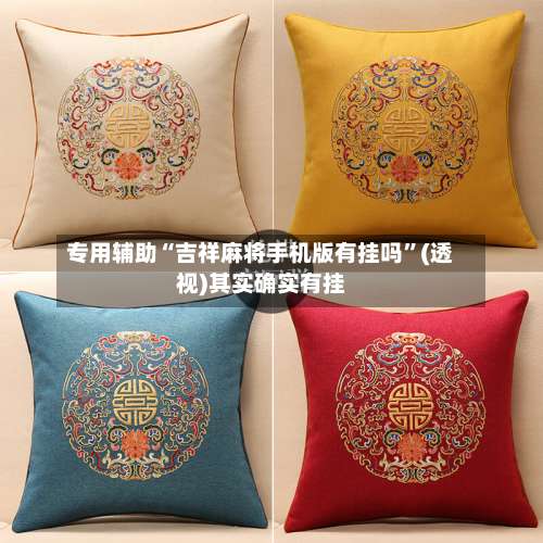 专用辅助“吉祥麻将手机版有挂吗”(透视)其实确实有挂-第3张图片