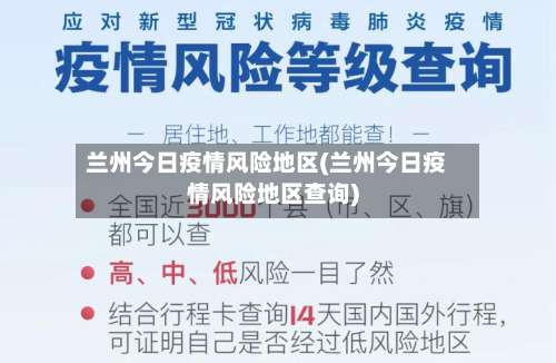 兰州今日疫情风险地区(兰州今日疫情风险地区查询)-第1张图片