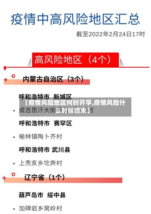 【疫情风险地区何时开学,疫情风险什么时候结束】-第3张图片