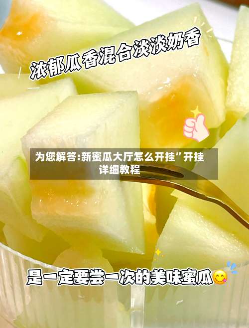 为您解答:新蜜瓜大厅怎么开挂”开挂详细教程-第3张图片