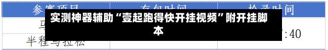 实测神器辅助“壹起跑得快开挂视频	”附开挂脚本-第1张图片