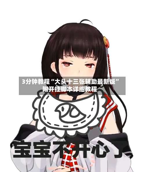 3分钟教程“大头十三张辅助最新版	”附开挂脚本详细教程-第1张图片